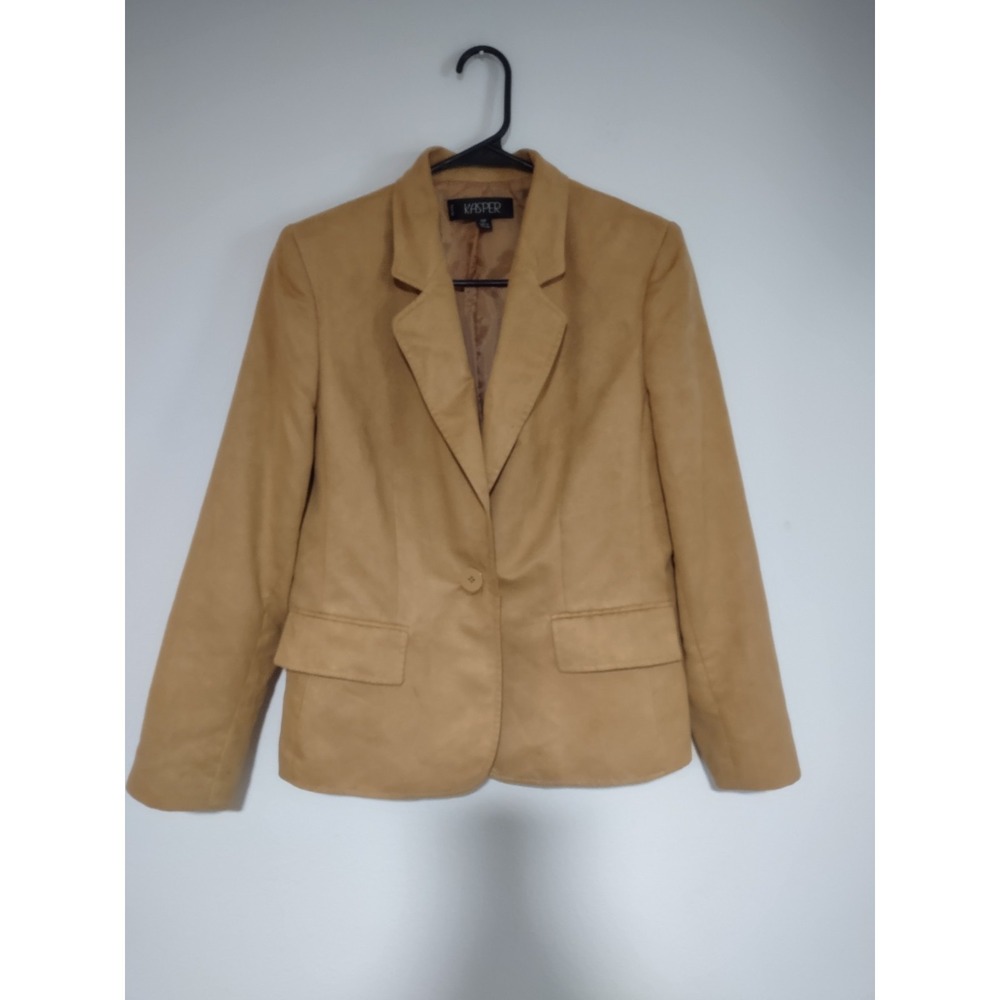 Kasper Women's Velvet Suit Two Sizes Jacket 12P. Skirt 10P - Picture 3 of 10